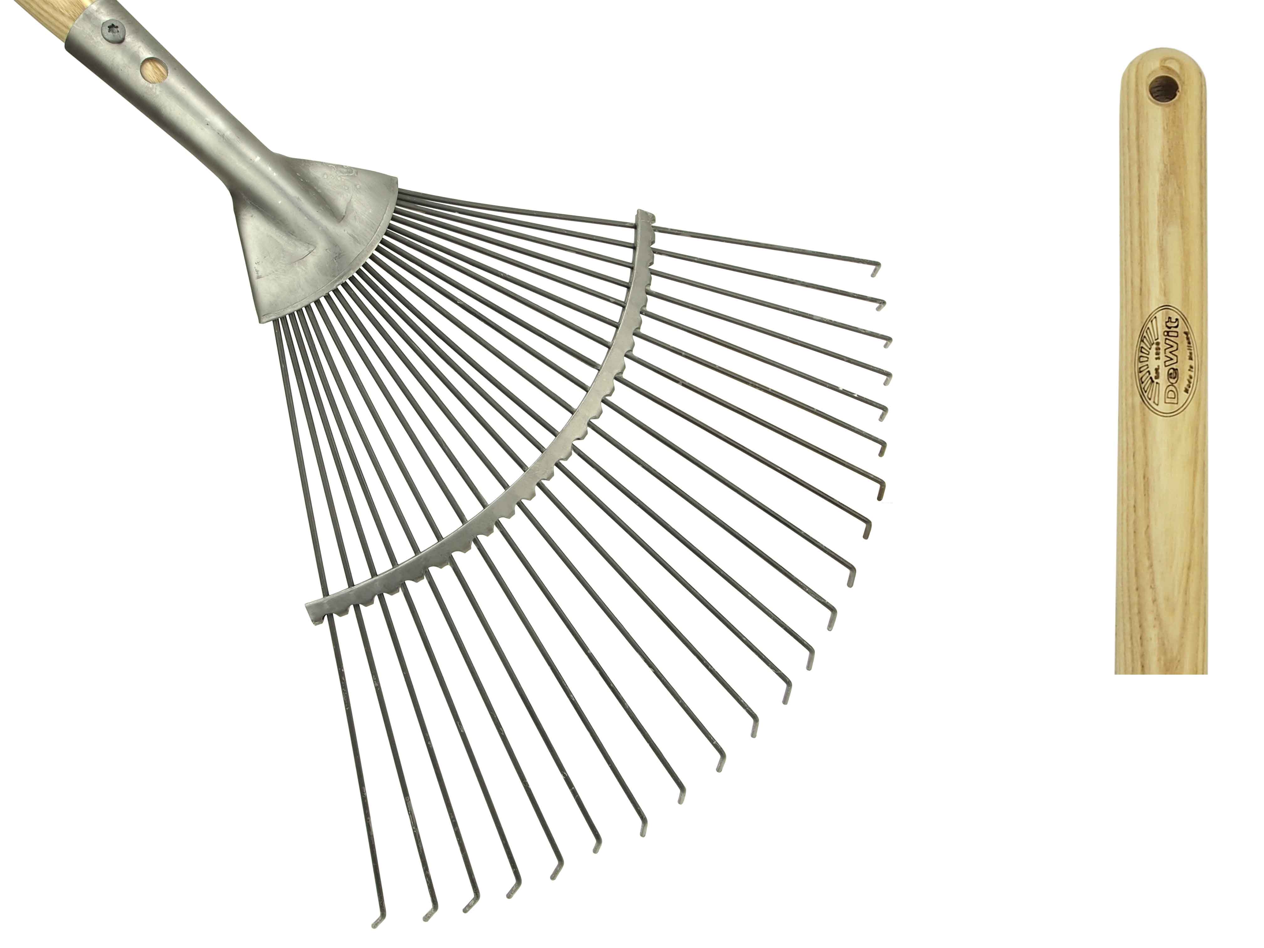 Leafrake with 150cm handle